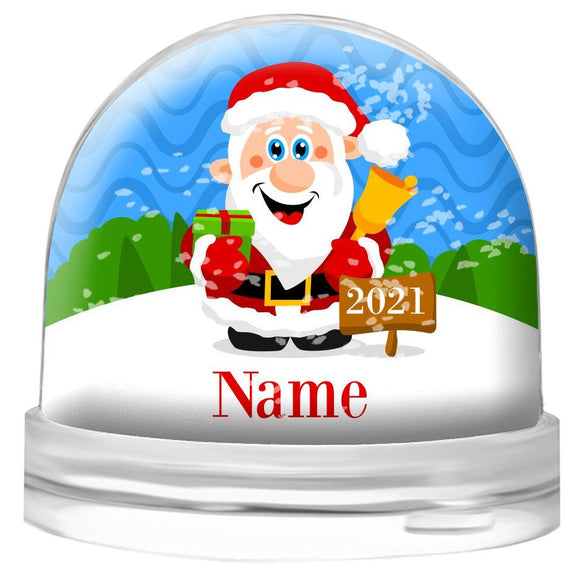 Santa Snow Globe