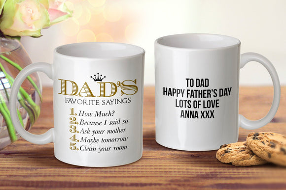 Dad Sayings Mug