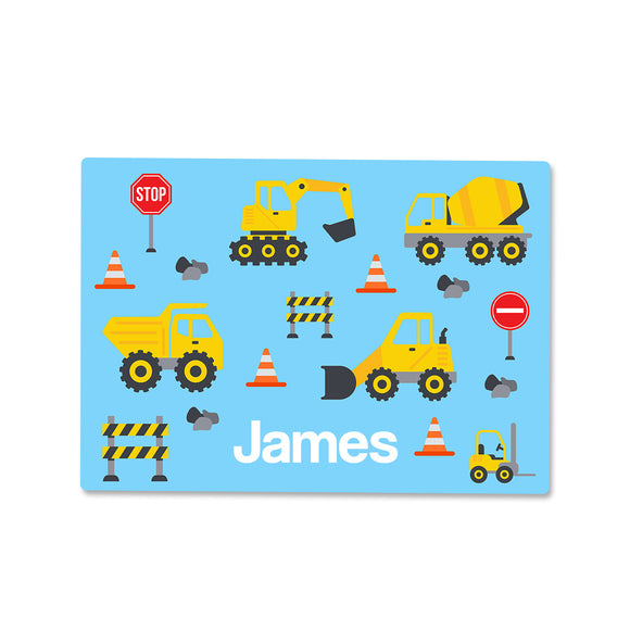 Little Digger Wipe Clean Placemat - Small