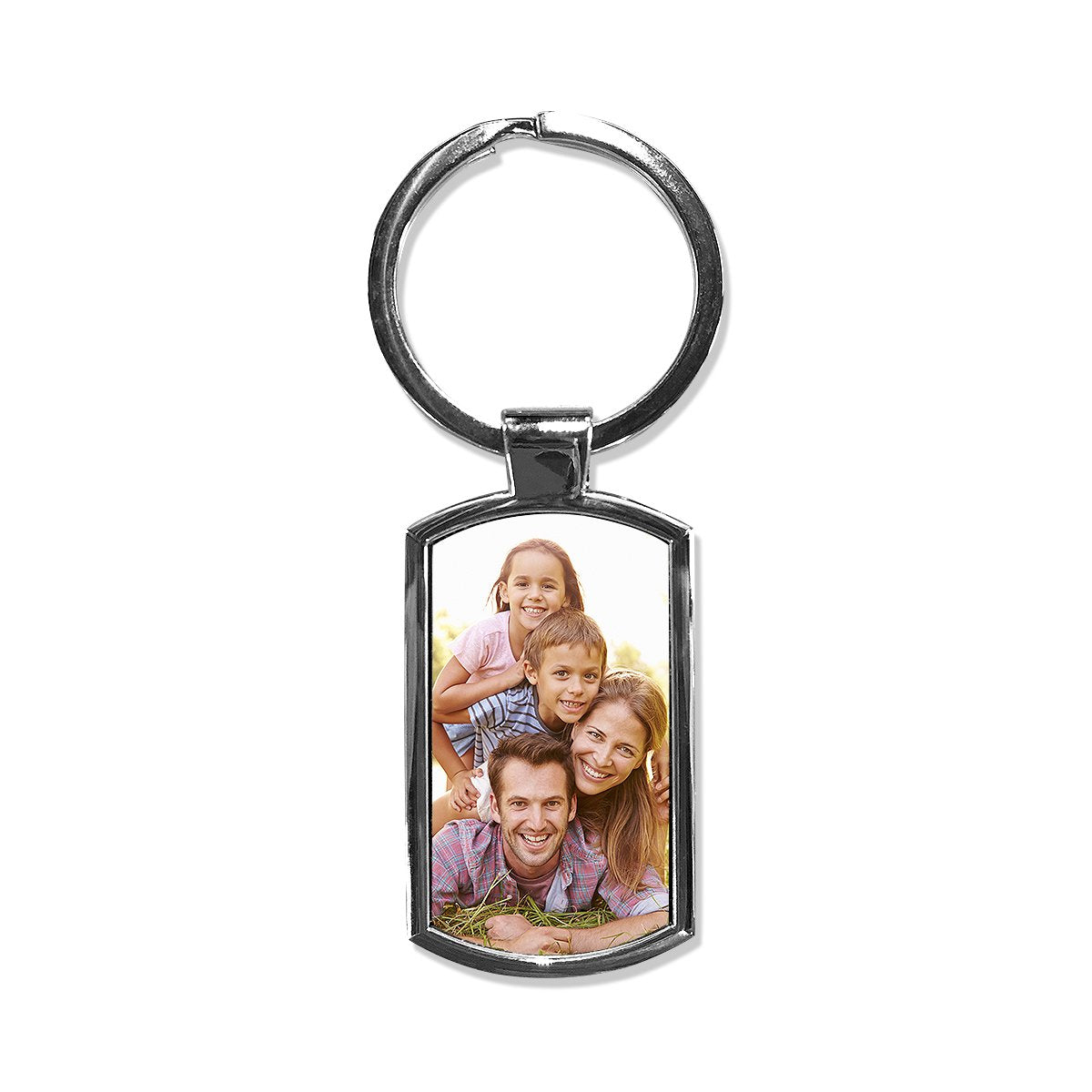 Metal Key Ring - Rectangle – Officeworks Photos