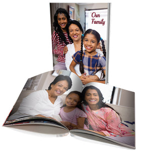 10 x 8" Portrait Personalised Soft Cover Book (40 Pages)
