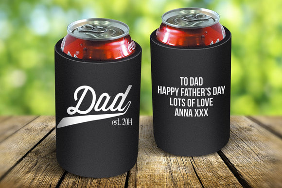 Dad Est Drink Cooler