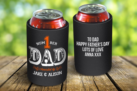 Number 1 Dad Drink Cooler